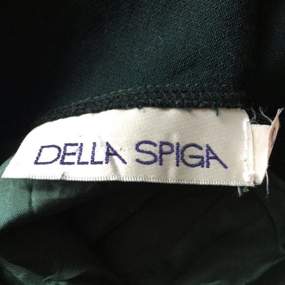 VINTAGE DELLA SPIGA MAXI SKIRT SIZE 10 - Picture 4 of 5